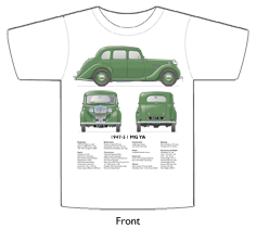MG YA 1947-51 T-shirt Front